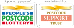 Supported by players of People&#x27;s Postcode Lottery - Awarded finds from Postcode Support Trust