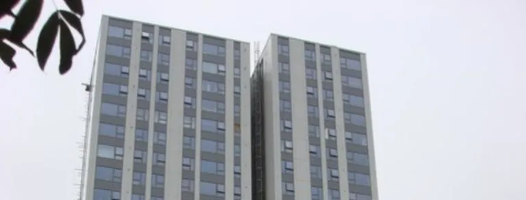 Dorney Tower, London housing - with unsafe cladding