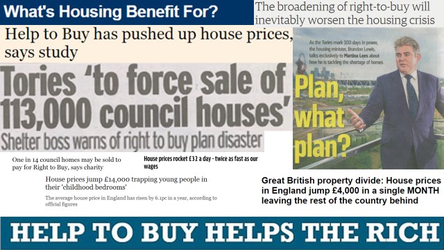 A snapshot of recent headlines focusing on the housing crisis