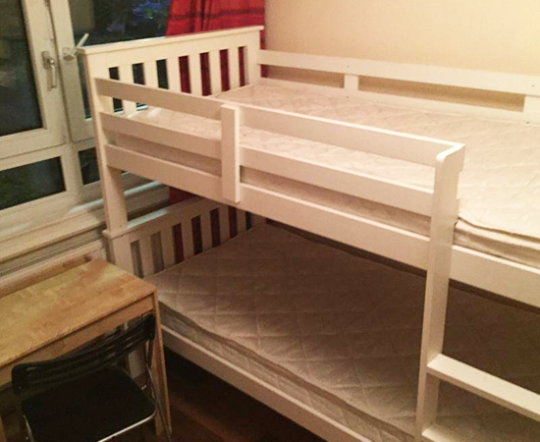 Bunk bed in a shared room to rent in Tower Bridge