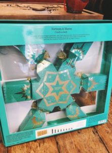 A Fortnum & Mason cracker set found in one of our Shelter charity shops