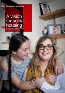 Image of the front page of the social housing report