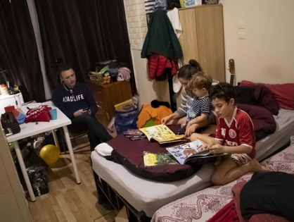 Self-isolation? Try it as a homeless family living in one room